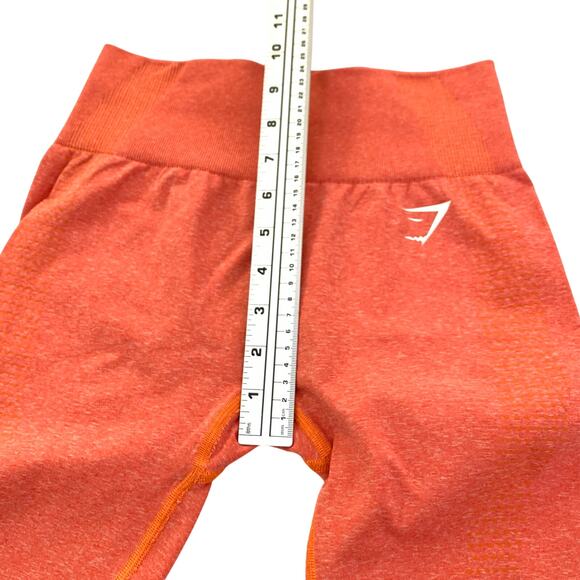 Gym Shark - 3 Pc Bundle - Womens Hoodie Leggings Shades of Orange Workout Sporty - Picture 12 of 15